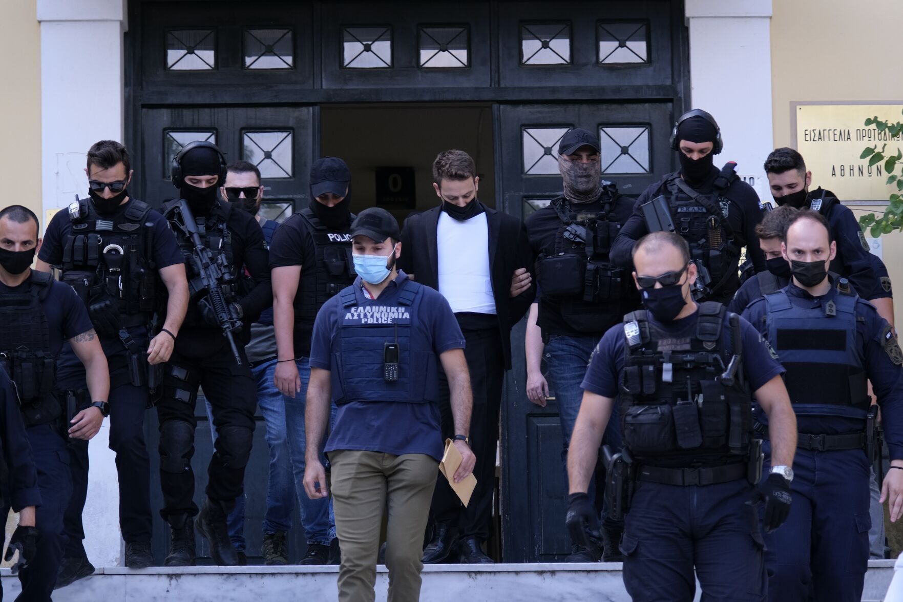 APTOPIX Greece Briton Killed